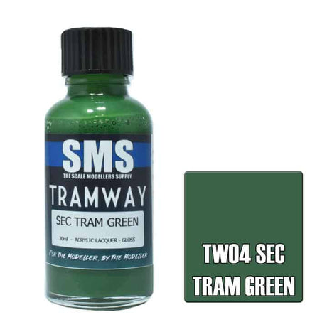 The Scale Modellers Supply - TRAMWAY - SEC CLASS COLOUR SET Acrylic Lacquer 3 x 30ml Bottles TWSET02