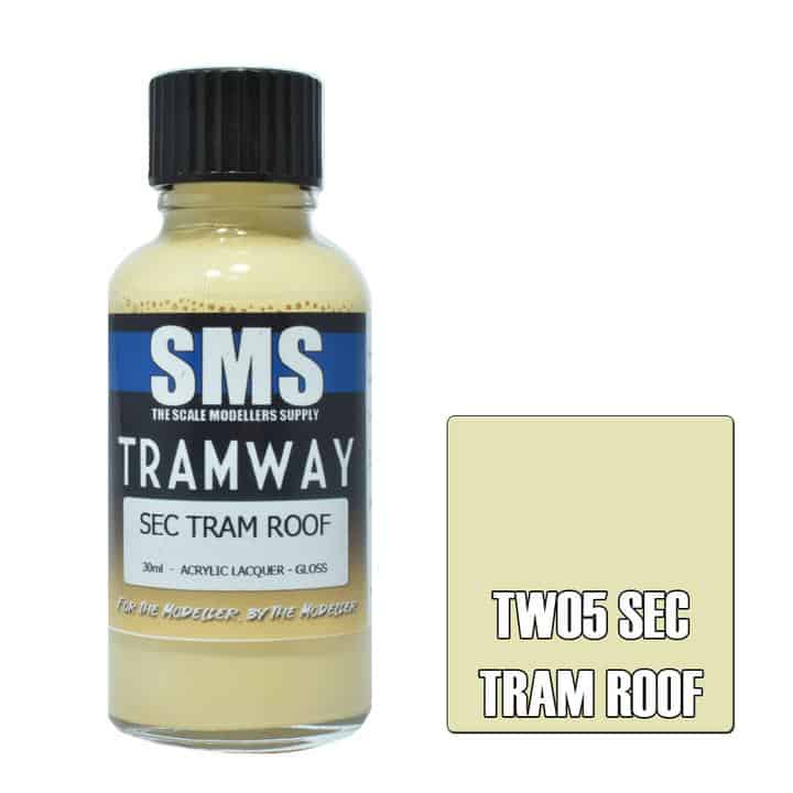 The Scale Modellers Supply - TRAMWAY - SEC CLASS COLOUR SET Acrylic Lacquer 3 x 30ml Bottles TWSET02