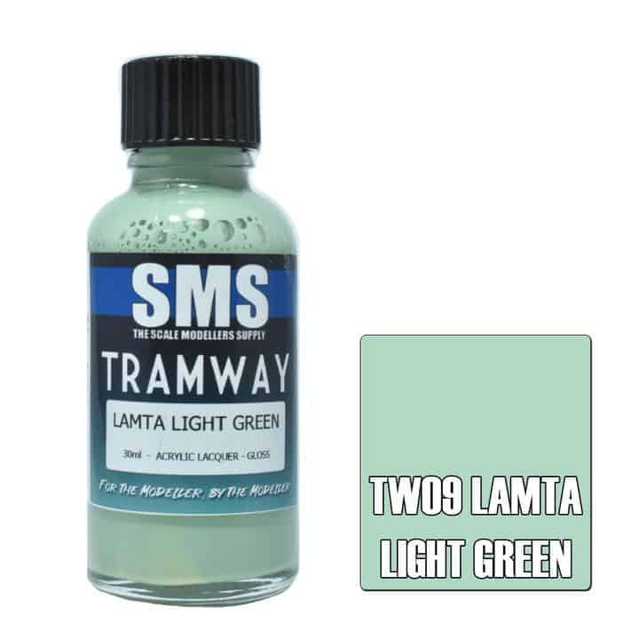 The Scale Modellers Supply - TRAMWAY - LAMTA COLOUR SET Acrylic Lacquer 3 x 30ml Bottles TWSET03