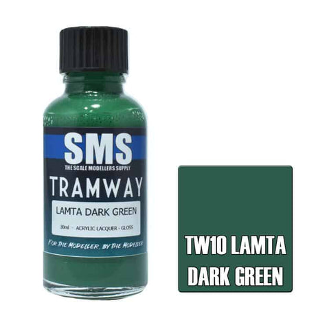 The Scale Modellers Supply - TRAMWAY - LAMTA COLOUR SET Acrylic Lacquer 3 x 30ml Bottles TWSET03