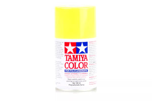 Tamiya 86027 - PS-27 Fluorescent Yellow Polycarbonate Spray Paint 100ml