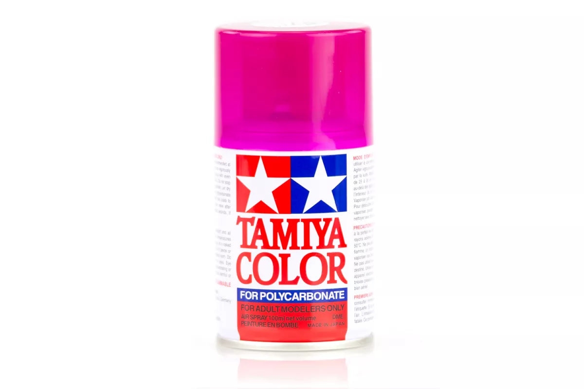 Tamiya 86040 - PS-40 Translucent Pink Polycarbonate Spray Paint 100ml