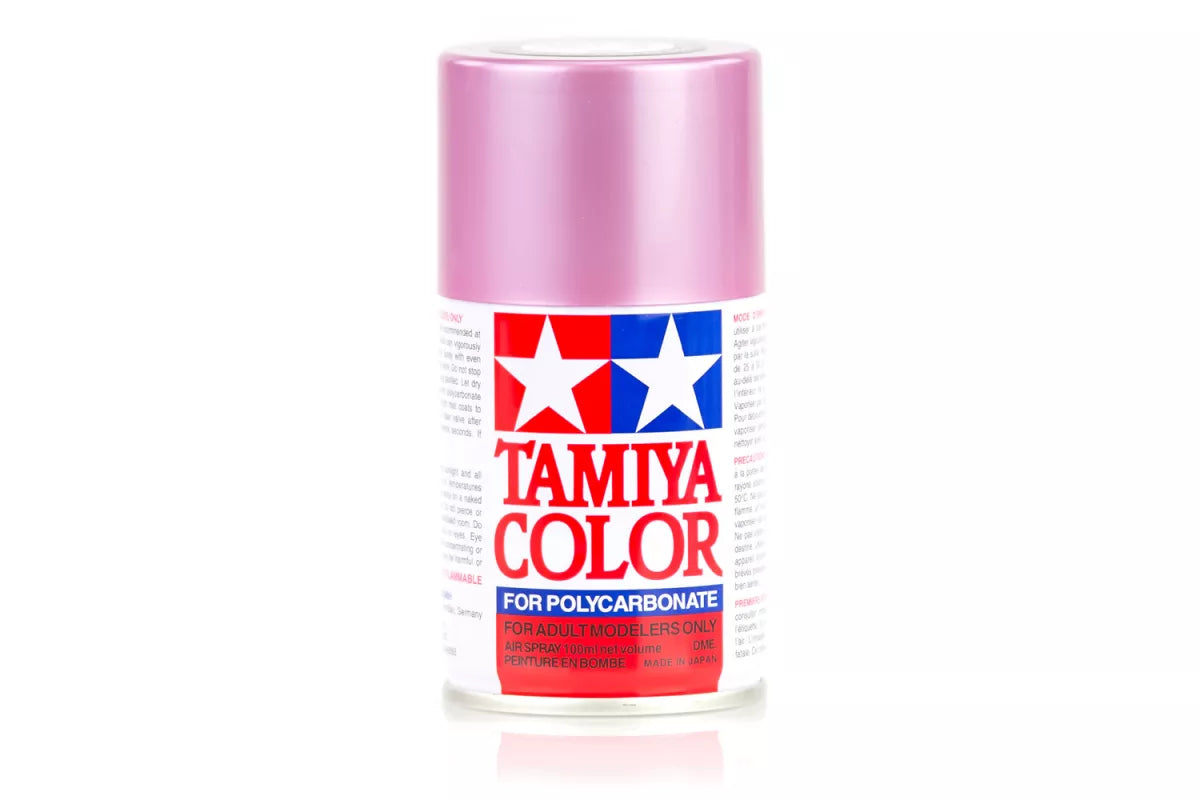 Tamiya 86050 - PS-50 Sparkling Pink Anodised Aluminium Polycarbonate Spray Paint 100ml