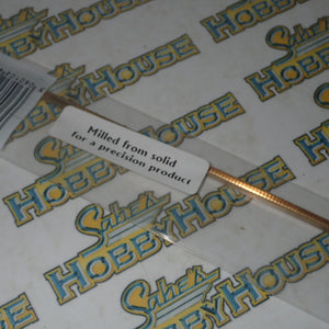 Albion Alloys UC 3 - Precision Metals Brass "U" Channel (1mm X 2.5mm) 300mm Long