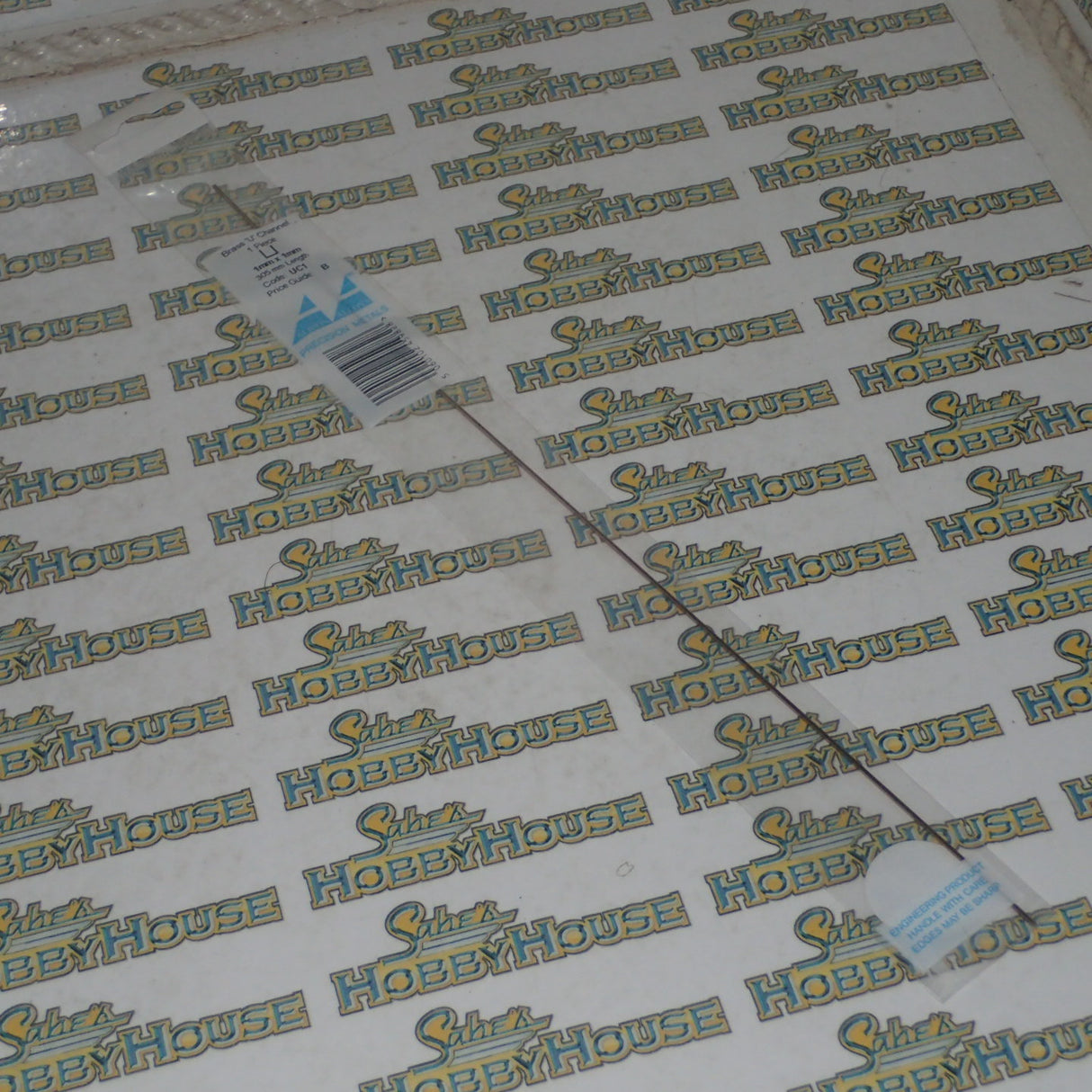 Albion Alloys UC 1 - Precision Metals Brass "U" Channel (1mm X 1mm) 300mm Long