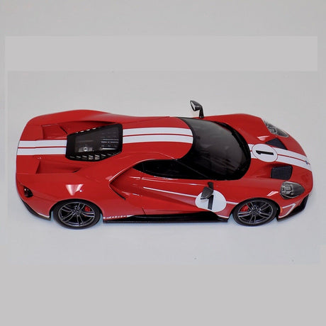 GT Spirit - 1/18 Scale - US008 2018 Ford GT Red Heritage Edition #1 Scale Model Replica