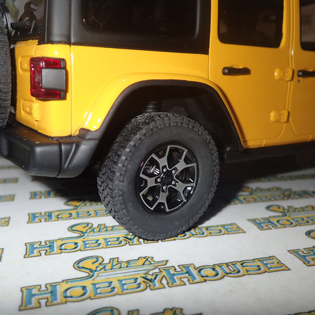 GT Spirit US026 - 1/18 Scale 2019 JEEP WRANGLER RUBICON Hellayella Scale Model Replica