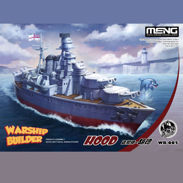 Meng Model Toons – WB-005 WARSHIP BUILDER - HOOD Plastic Model Kit