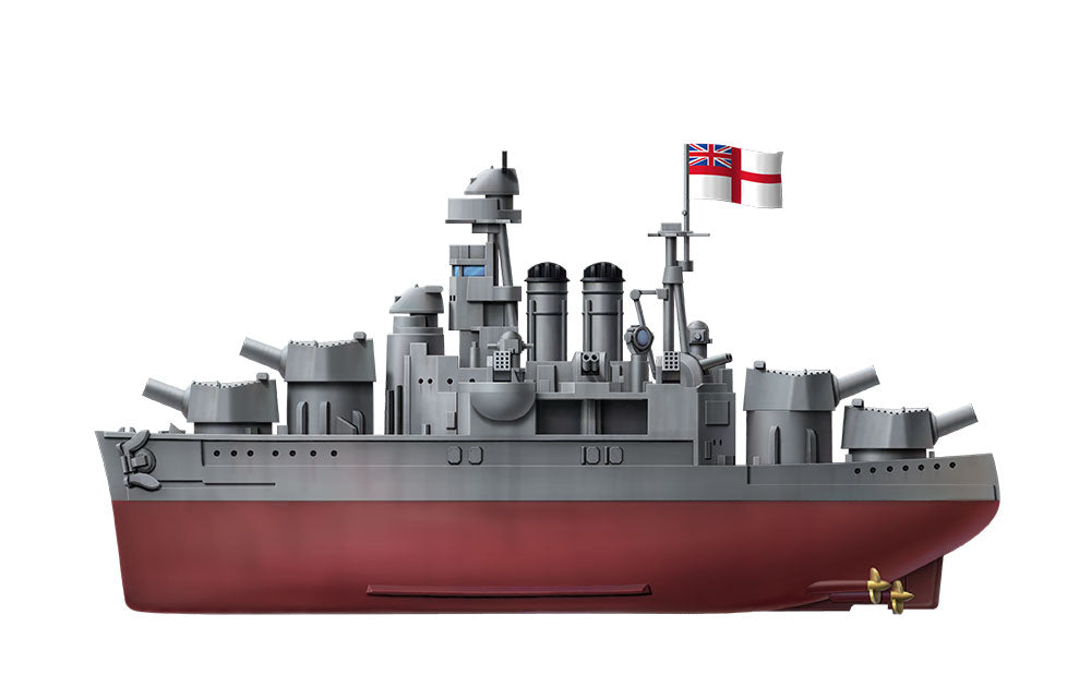 Meng Model Toons – WB-005 WARSHIP BUILDER - HOOD Plastic Model Kit