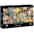 Winning Moves - WINWM00396 Rick and Morty - Total Rickall 1000 piece Jigsaw Puzzle