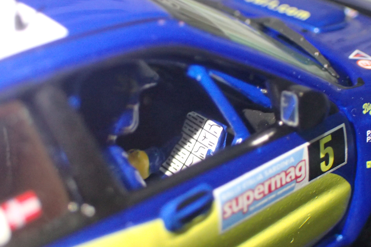 Prodrive WRCITALY05 – 1/43 Subaru World Rally Team #5 Peter Solberg 2005 Subaru WRC Italy Die-cast Model Replica