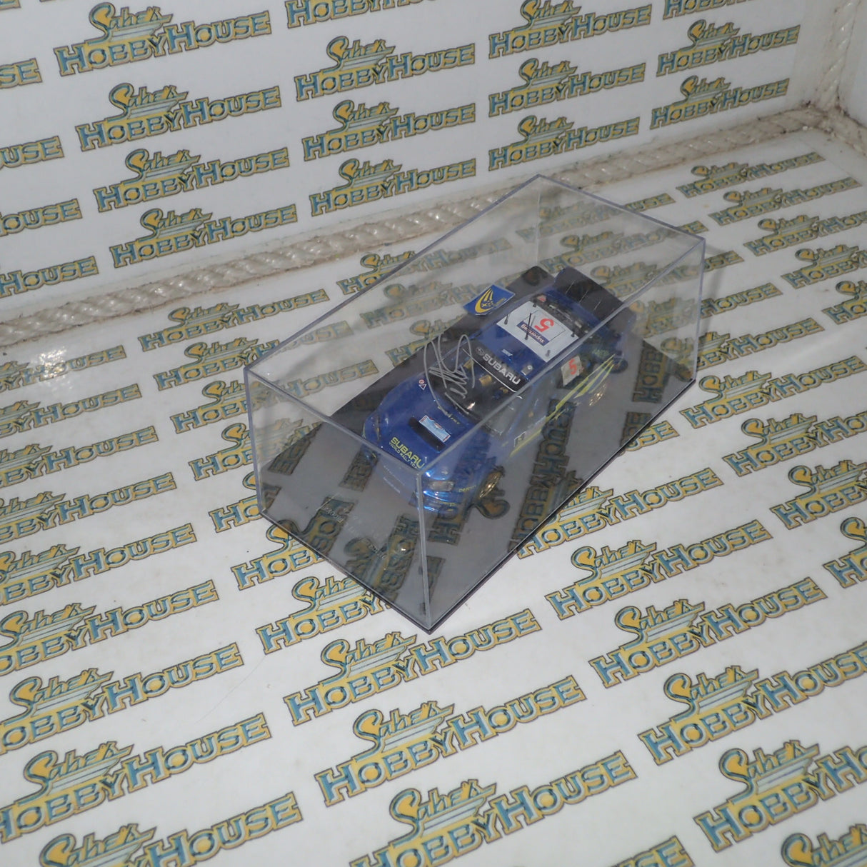 Prodrive WRCITALY05 – 1/43 Subaru World Rally Team #5 Peter Solberg 2005 Subaru WRC Italy Die-cast Model Replica