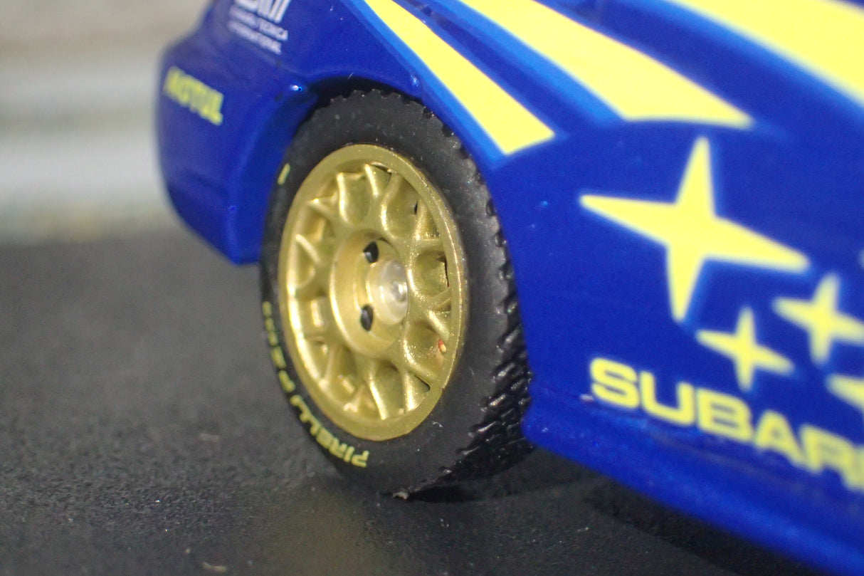 Prodrive WRCITALY05 – 1/43 Subaru World Rally Team #5 Peter Solberg 2005 Subaru WRC Italy Die-cast Model Replica