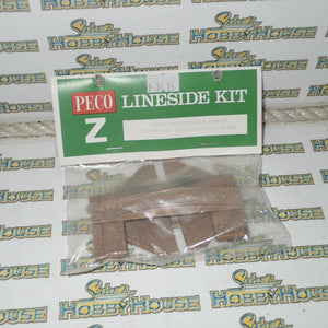PECO - Z Scale - 2 Road Bridge Sides & 4 Walls Stone Type - (Double Track) #ZK-234