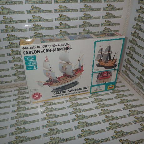 Zvezda ZV6502 - 1/350 Scale Spanish ship San Martin Plastic Model Kit