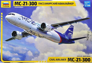 Zvezda ZV7033 - 1/144 Scale Irkut MC-21 Civilian Plane Plastic Model Kit