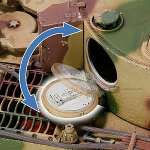 Forces of Valor MP-912043C - 1/32 [Engine Plus Series] German Sd.Kfz.181 PzKpfw VI Tiger Ausf. E heavy tank Tiger I (Early production model) Scale Model Replica