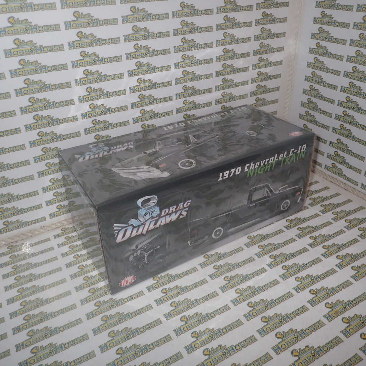ACME A1807216 - 1/18 Scale 1970 CHEVROLET C-10 NIGHT TRAIN DRAG OUTLAWS