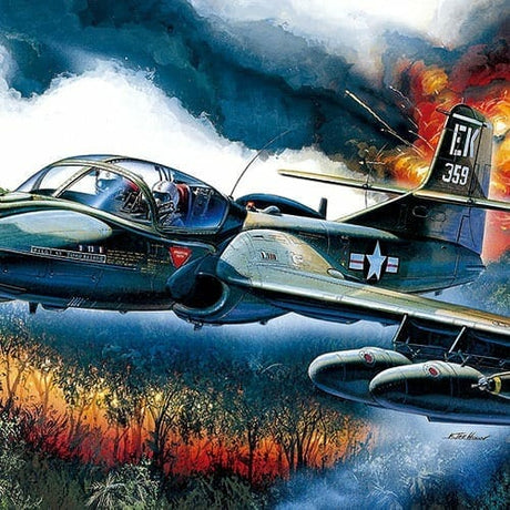 Academy - 1/72 Scale - A-37B Plastic Model Kit