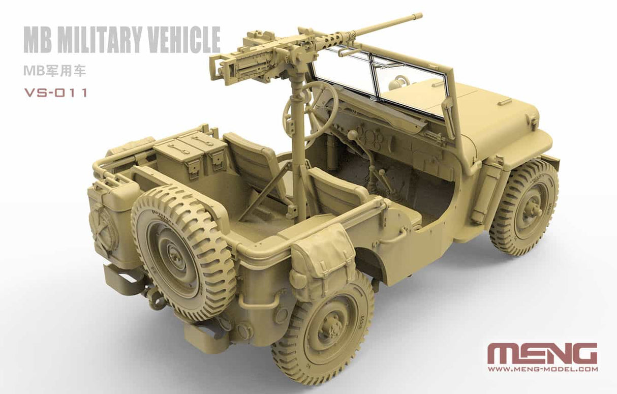 Meng Models VS-011 - 1/35 scale MB military vehicle Plastic Model Kit