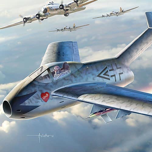 Academy - 1/48 Scale 12327 Focke-Wulf Ta-183 ​Huckebein​