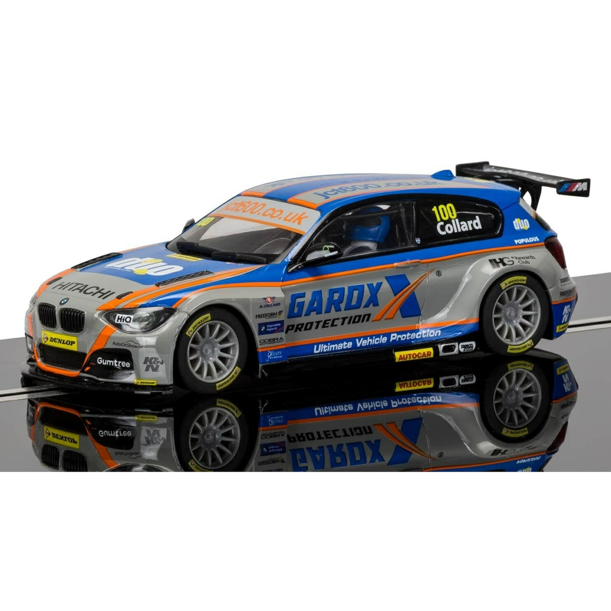 Scalextric - 1/32 Scale C3862 BMW 125 Series 1 BTCC, BTCC 2016 IHG, No.100 Rob Collard Slot Car