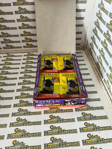 Topps - 1991 Batman Returns Movie Photo Trading Cards Full Box Including Original Box