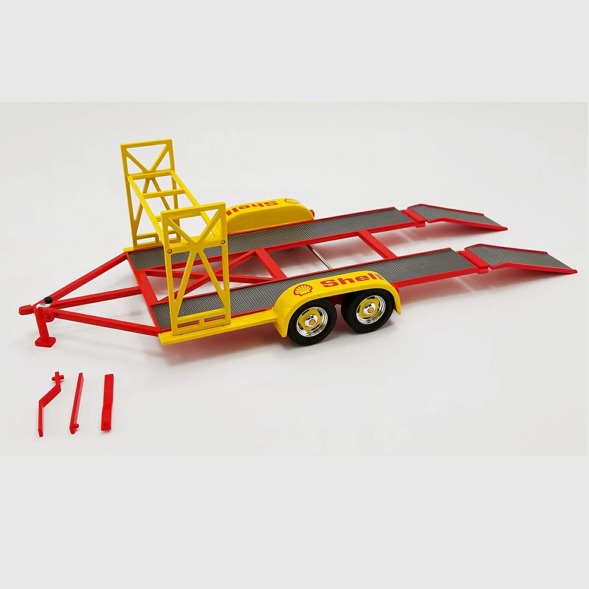 GMP - 1/18 Scale - GMP-18948 SHELL OIL 1:18 TANDEM CAR TRAILER