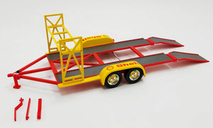 GMP - 1/18 Scale - GMP-18948 SHELL OIL 1:18 TANDEM CAR TRAILER