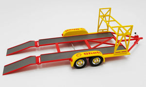 GMP - 1/18 Scale - GMP-18948 SHELL OIL 1:18 TANDEM CAR TRAILER