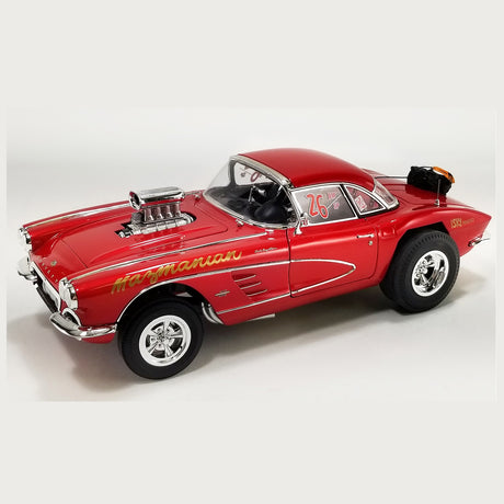 ACME A1800927 - 1/18 Scale 1961 CHEVROLET CORVETTE GASSER #26 MAZMANIAN