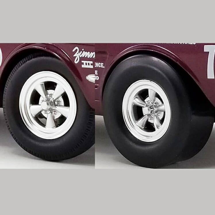 ACME - 1/18 Scale - A1801839W A/FX DRAG WHEEL AND TIRE SET