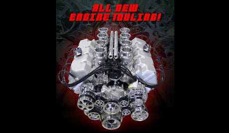 ACME A1801847E - 1/18 Scale INJECTED BOSS 9 429 ENGINE & TRANSMISSION