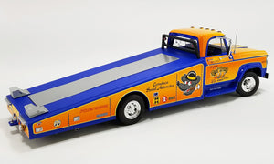 ACME A1801907 - 1/18 Scale 1970 DODGE D-300 RAMP TRUCK - RAT TRAP - Diecast Scale Model Replica