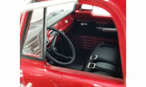 ACME A1801915 - 1/18 Scale 1970 Dodge D-300 Ramp Truck Mazmanian Diecast Scale Model Replica