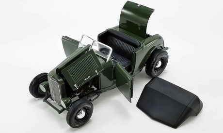 ACME - 1/18 Scale - A1805018 1932 FORD ROADSTER in Olive Drab Diecast Scale Model Replica
