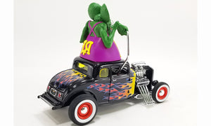 ACME A1805022 - 1/18 Scale 1932 Ford Blown 5 Window w/ Rat Fink figure Diecast Scale Model Replica