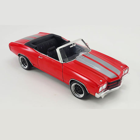 ACME A1805518 - 1/18 Scale 1970 CHEVROLET CHEVELLE SS CONVERTIBLE RESTOMOD Diecast Scale Model Replica