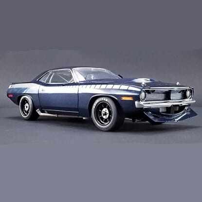 ACME A1806101B - 1/18 Scale Dan Gurney 1970 Trans Am Barracuda Street Version Diecast Model Replica