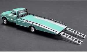 ACME EXCLUSIVE - 1/64 GL-51247 HOLLEY PERFORMANCE - 1967 CHEVROLET RAMP TRUCK WITH 1971 CHEVROLET CAMARO