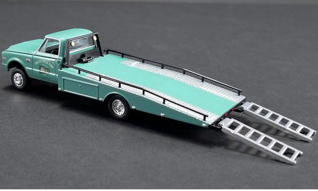 ACME EXCLUSIVE - 1/64 GL-51247 HOLLEY PERFORMANCE - 1967 CHEVROLET RAMP TRUCK WITH 1971 CHEVROLET CAMARO