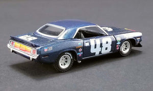 ACME - 1/64 Scale - GL-51263 #48 1970 Plymouth Trans Am Barracuda - Dan Gurney Diecast Scale Model Replica