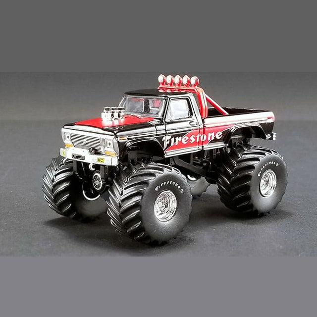 ACME GL-51272 - 1/64 Scale 1974 Ford F-250 Monster Truck Firestone ACME Exclusive Diecast Scale Model Replica