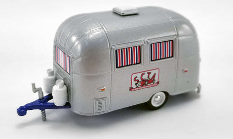 ACME EXCLUSIVE - 1/64 Scale - GL-51339 SCTA 1968 CHEVROLET C-10 WITH AIRSTREAM 16' BAMBI SPORT DIECAST SCALE MODEL REPLICA