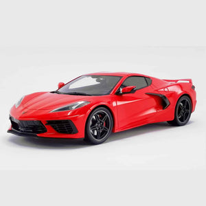GT Spirit - 1/18 Scale - US028 2020 CHEVROLET CORVETTE C8 - Torch Red Scale Model Replica