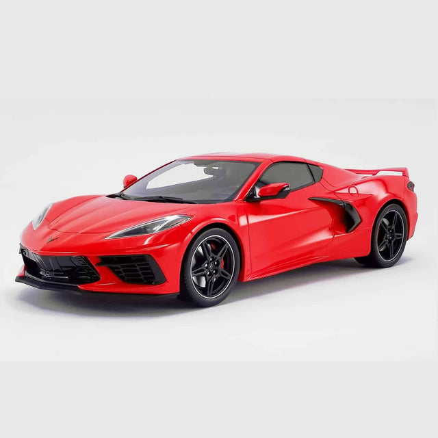 GT Spirit - 1/18 Scale - US028 2020 CHEVROLET CORVETTE C8 - Torch Red Scale Model Replica