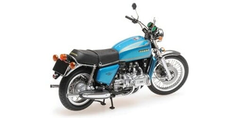 Minichamps 122 161600 - 1:12 Scale HONDA GOLDWING GL 1000 K3 1975 TURQUOISE METALLIC Scale Model Replica