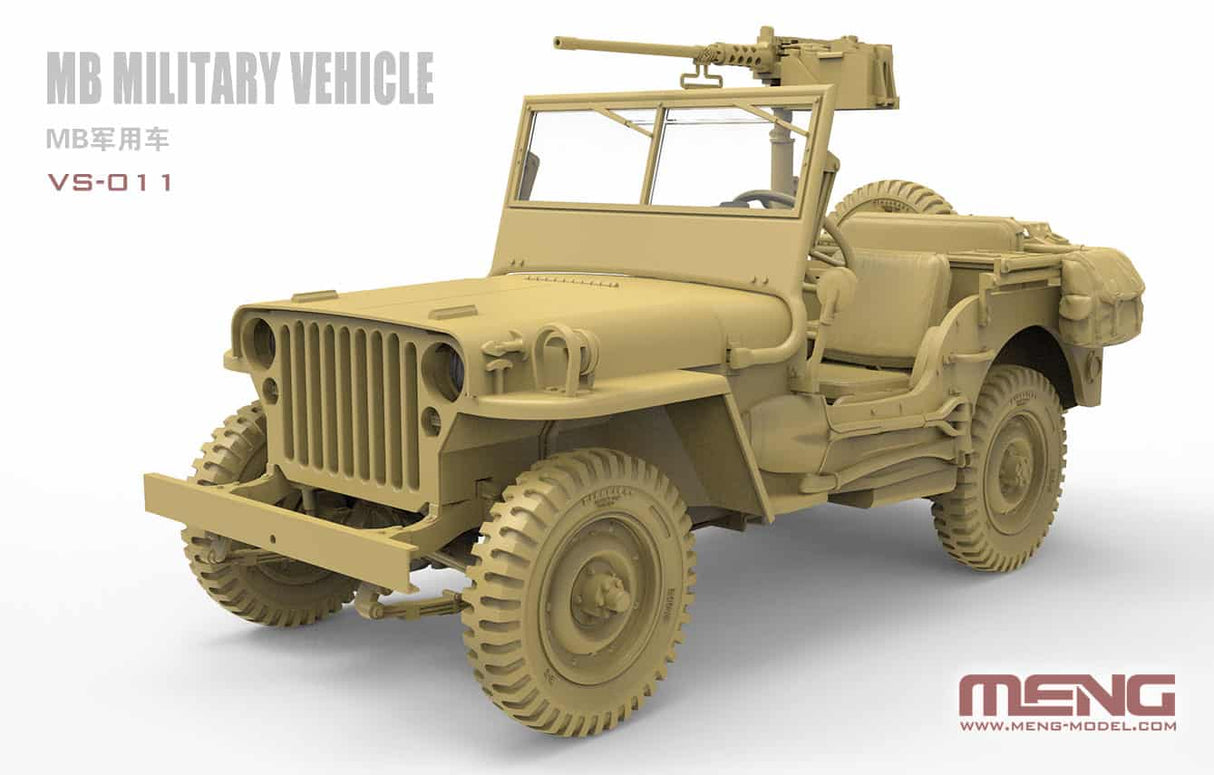 Meng Models VS-011 - 1/35 scale MB military vehicle Plastic Model Kit