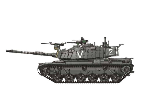 Meng Models - 1/35 Scale - Tyrannosaurus Series - ISRAEL MAIN BATTLE TANK MAGACH 6B GAL Plastic Model Kit