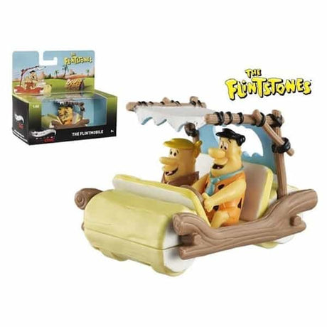 Hot wheels Elite - 1/50 Scale The Flintstones - The Flintmobile Model Replica